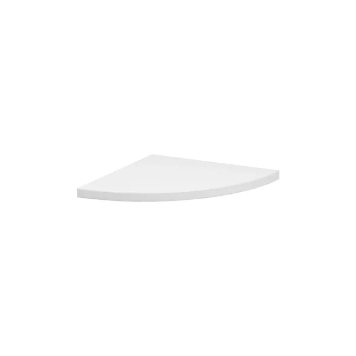Dolle Lite .75 in. H X 11.8 in. W X 11.8 in. D White Wood Corner Shelf (Pack of 2)