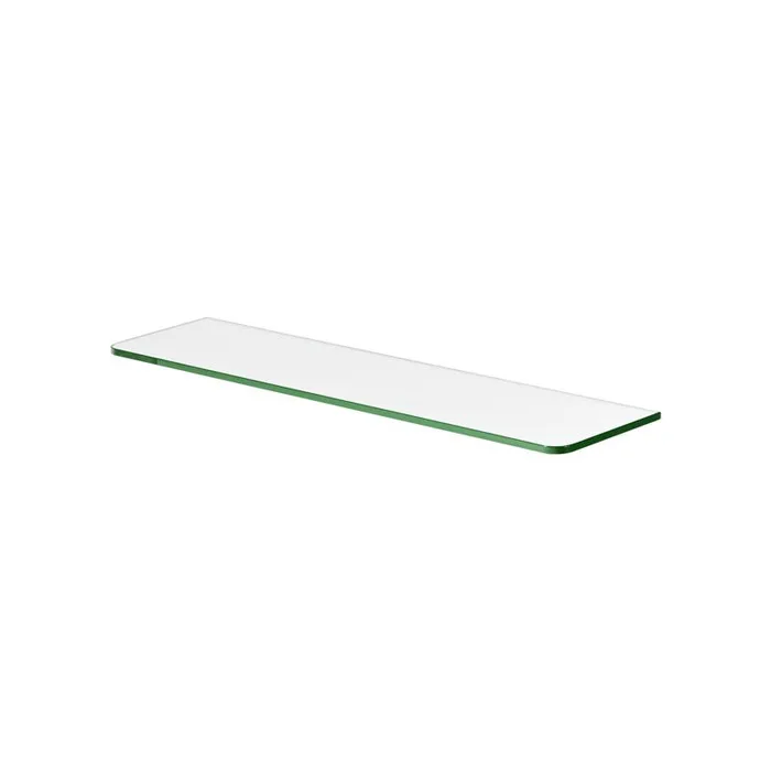 Dolle Glassline 0.31 in. H X 23.6 in. W X 5.9 in. D Clear Glass Shelf (Pack of 3)
