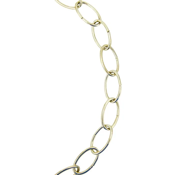 Koch Industries 10 Sizes Oval Link Steel Chain 3/16 in. D X 10 ft. L