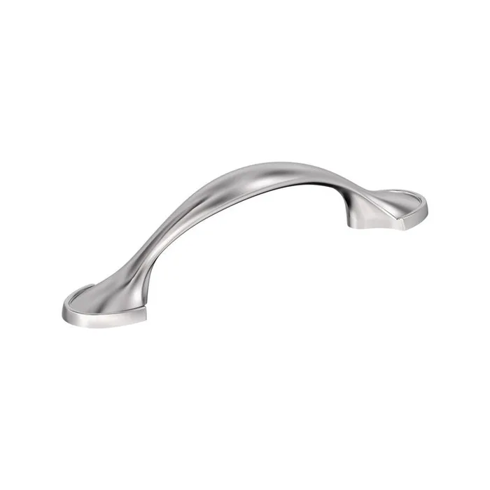 Amerock Everyday Basics Traditional Arch Cabinet Pull 3 in. Polished Chrome Silver 1 pk