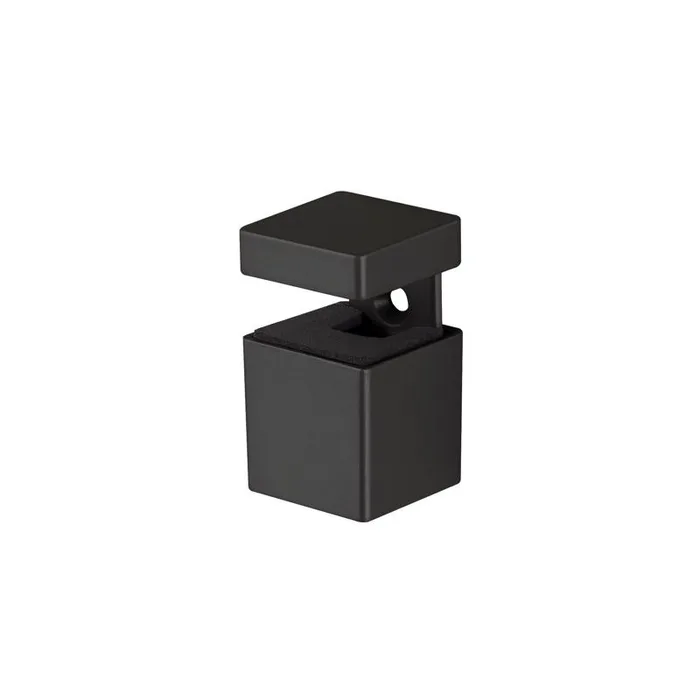 Dolle Bloc 2.5 in. H X 1.3 in. W X 1.3 in. D Black Metal Shelf Clips (Pack of 5)