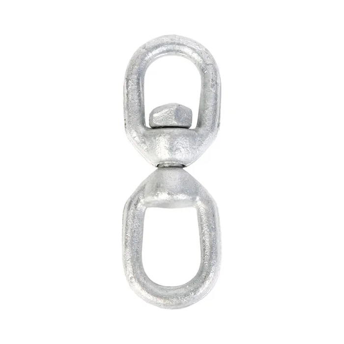 Koch Industries Hot Dipped Galvanized Forged Steel Eye and Eye Swivel 3600 lb