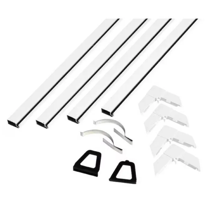 Phifer Wire White Aluminum 36 in. W X 36 in. L Screen Frame Kit 1 pk (Pack of 6)