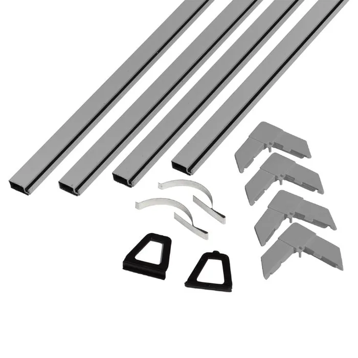 Phifer Wire Gray Aluminum 60 in. W X 60 in. L Screen Frame Kit 1 pk (Pack of 10)
