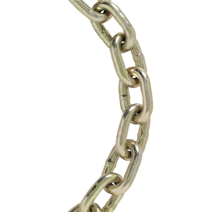 Koch Industries 70 Grade Welded Steel Transport Chain 1/4 in. D X 141 ft. L