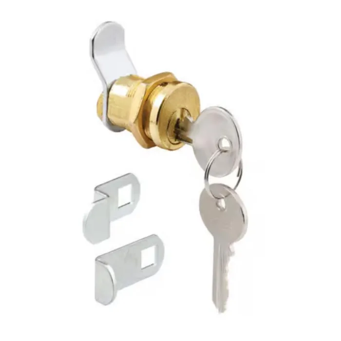 ATC Brass Plated Steel Counter Clockwise Mailbox Lock 2 (Pack of 6)