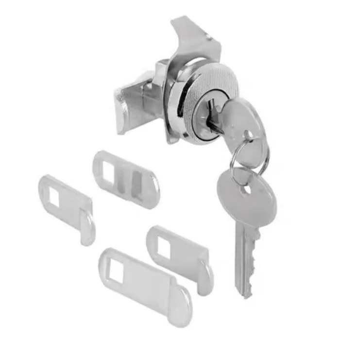 ATC Nickel Steel Counter Clockwise Mailbox Lock 2 (Pack of 6)