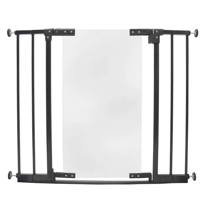 North States Graphite Metal/Acrylic Expandable Baby Gate 1 pk