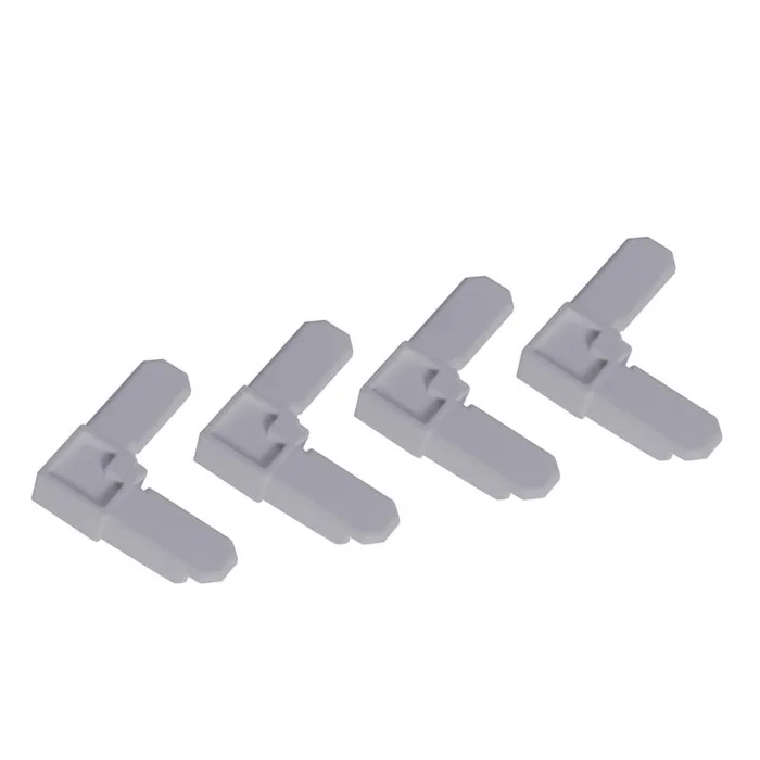 M-D Building Products White Plastic Frame Corners 7/16 in. H 100 pk