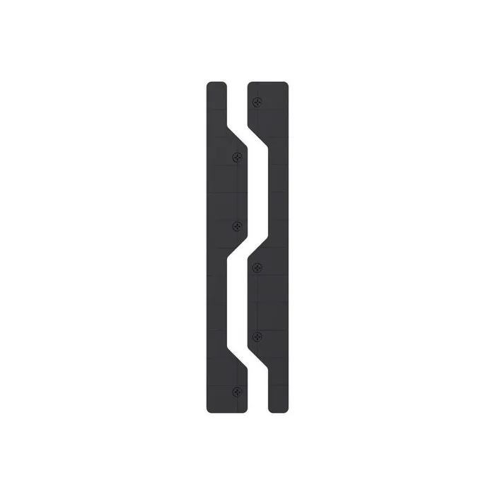Gator Magnetics Edge Caps Black Metal/Steel Drywall Garage Kit 2 pk