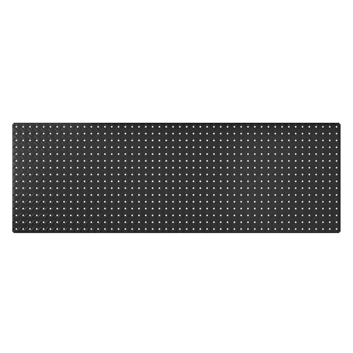 Knape & Vogt HEAVYWEIGHT 48 in. W X 16 in. H X 0.65 in. D Pegboard Steel Black (Pack of 4)