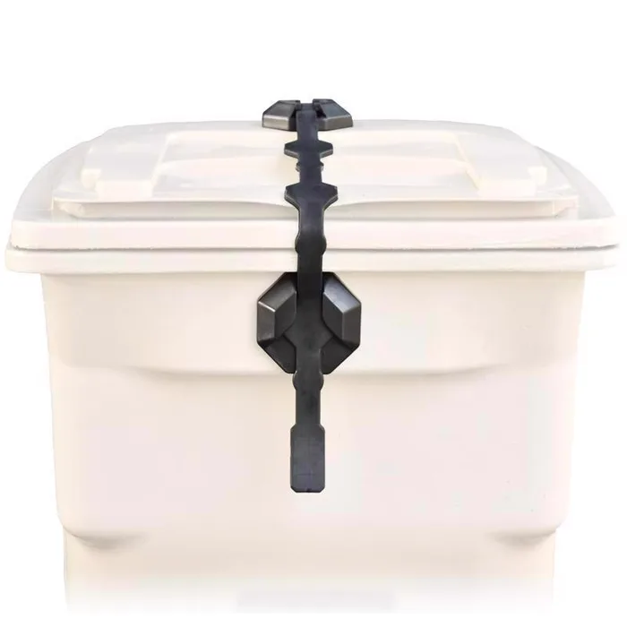 Blazer Brand Strong Strap Black Trash Lock 48 in. L 1 pk