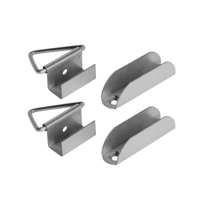M-D Building Products Aluminum 7/16 in. W X 1-1/2 in. L Screen Top Hanger 2 pk (Pack of 10)