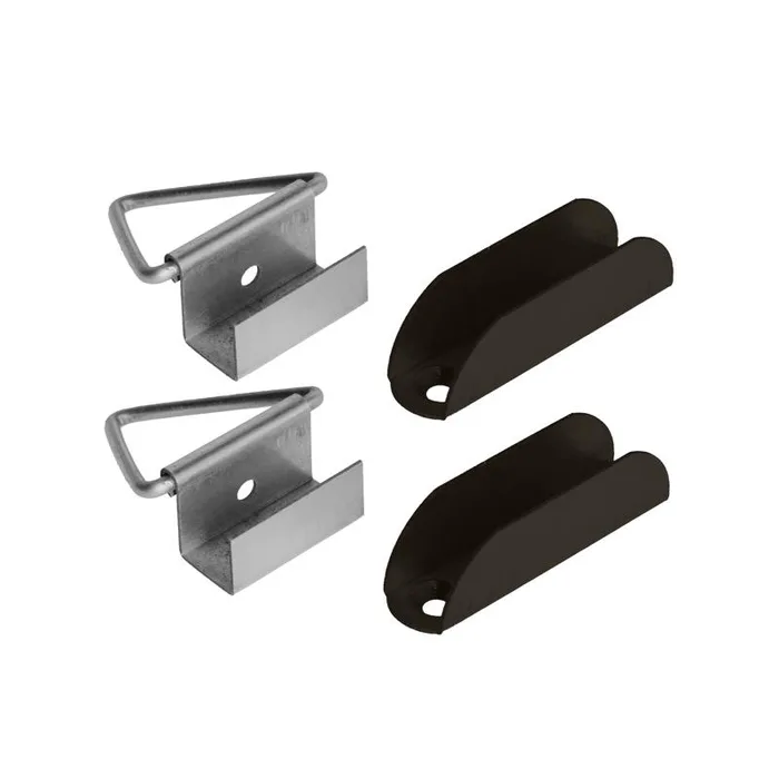 M-D Building Products Aluminum 7/16 in. W X 1-1/2 in. L Screen Top Hanger 2 pk (Pack of 10)