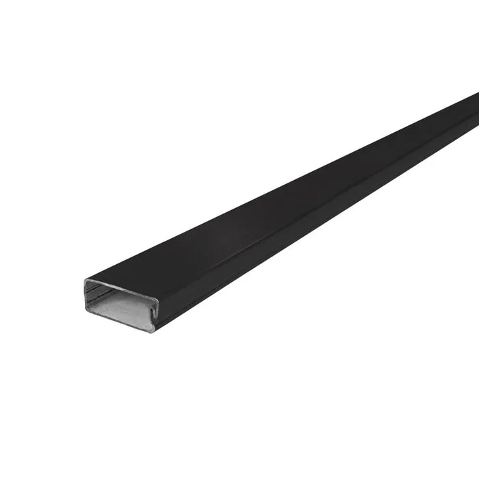 M-D Building Products Matte Black Aluminum 5/8 in. W X 72 in. L Screen Frame 1 pk (Pack of 75)