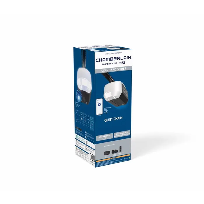 Chamberlain 1/2 HP Chain Drive WiFi Compatible Smart-Enabled Garage Door Opener