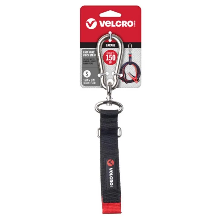 VELCRO Brand Easy Hang Cinch 16 in. L Nylon/Steel/Hook and Loop Enclosure Small Storage Strap 150 lb (Pack of 6)
