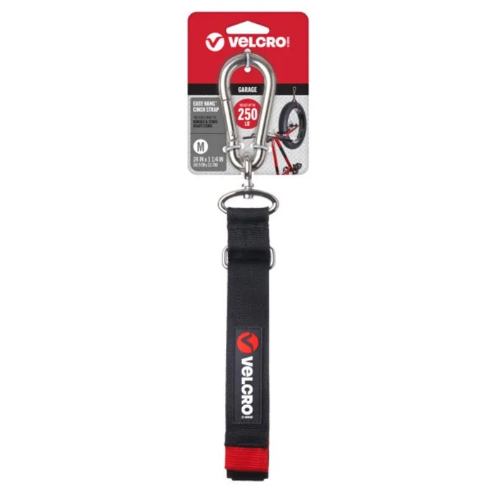 VELCRO Brand Easy Hang Cinch 24 in. L Nylon/Steel/Hook and Loop Enclosure Medium Storage Strap 250 l (Pack of 6)