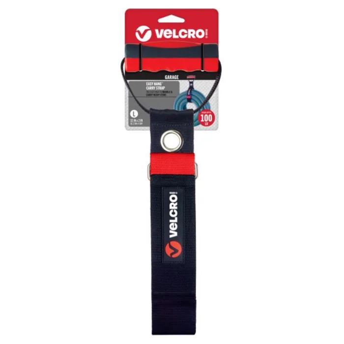 VELCRO Brand Easy Hang 24 in. L Nylon/Steel/Hook and Loop Enclosure Storage Strap 100 lb. cap. 1 pk (Pack of 6)
