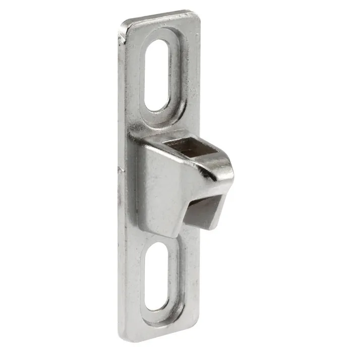 Prime-Line 2-3/4 in. L Chrome Silver Metal Keeper 1 pk