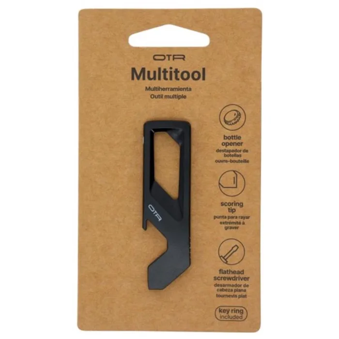 OTR Stainless Steel Black Multi-Tool Key