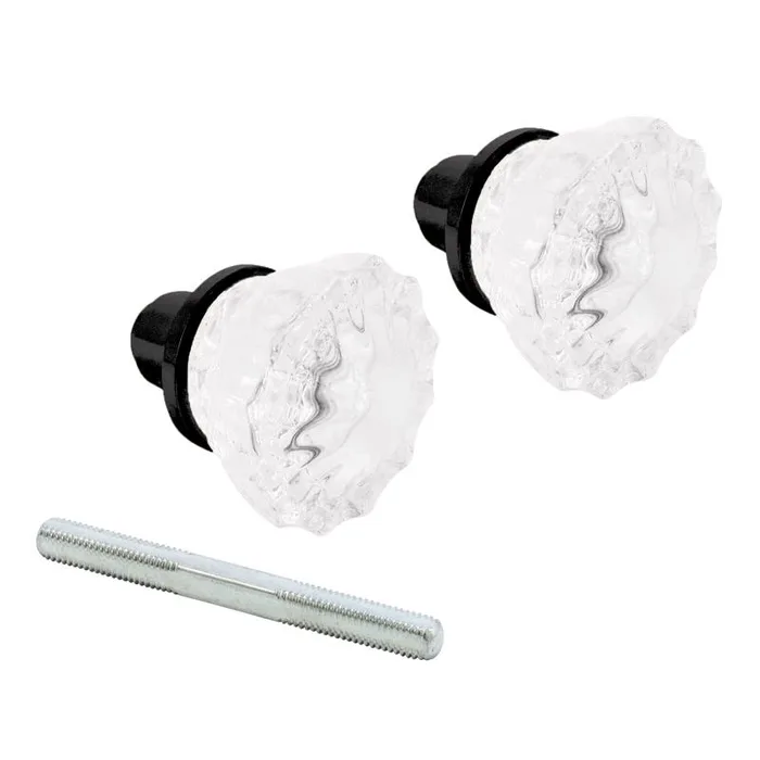 Prime-Line Matte Black Passage Door Knob
