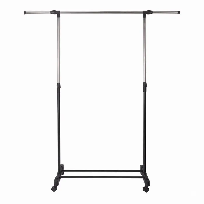 Core Home 63 in. H X 57 in. W Stainless Steel Adjustable Garment Rack
