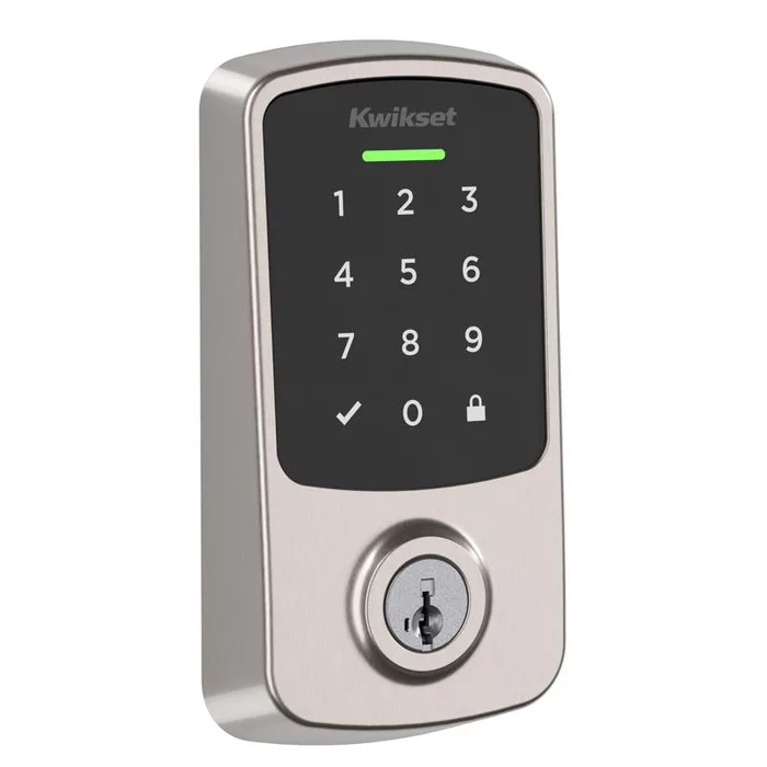 Kwikset Satin Nickel Metal Electronic Deadbolt