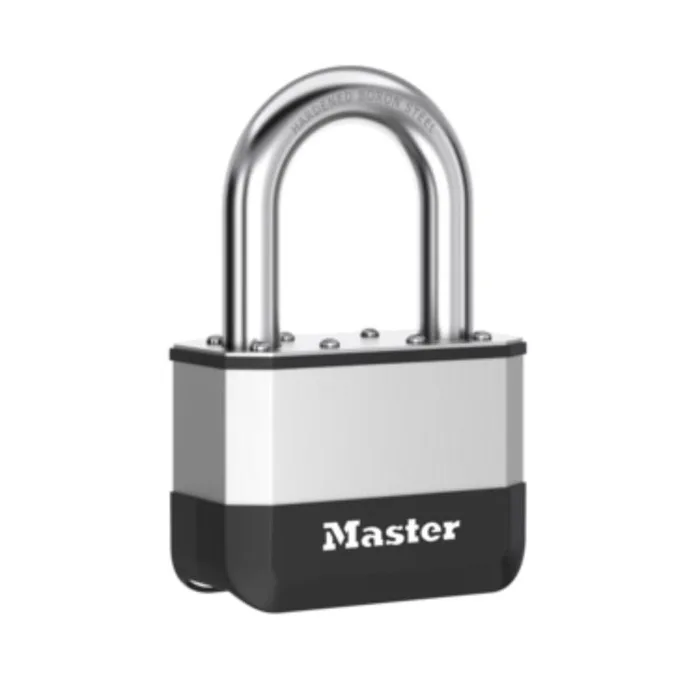Master Lock Elite 2.5 in. W Laminated Steel 5-Pin Cylinder Padlock
