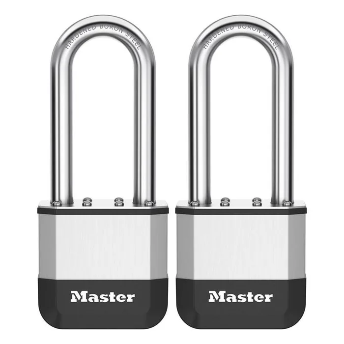 Master Lock Elite 2 in. W X 4.75 in. L Laminated Steel 5-Pin Cylinder Padlock