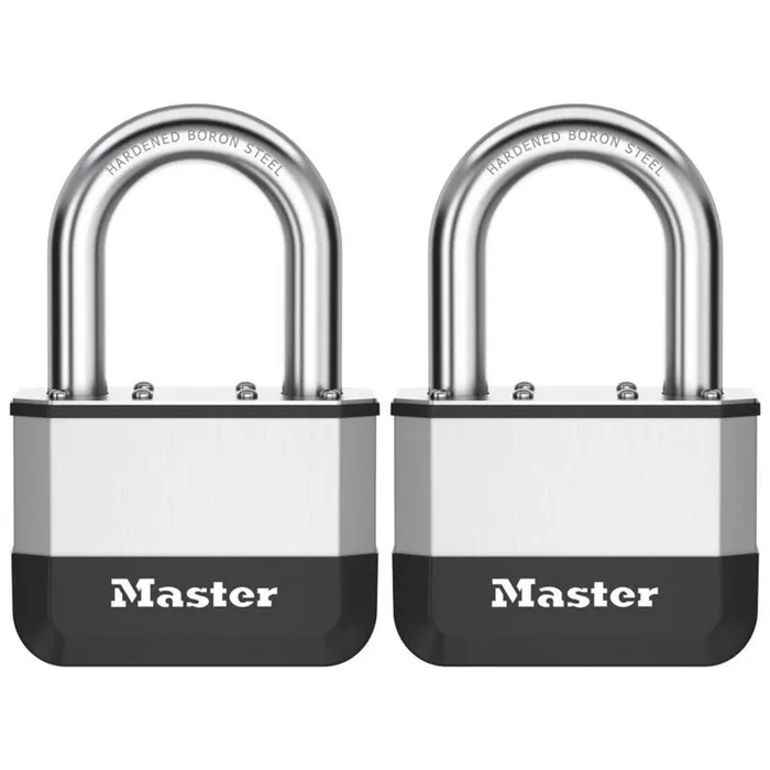 Master Lock Elite 2.625 in. W X 4 in. L Laminated Steel 5-Pin Cylinder Padlock