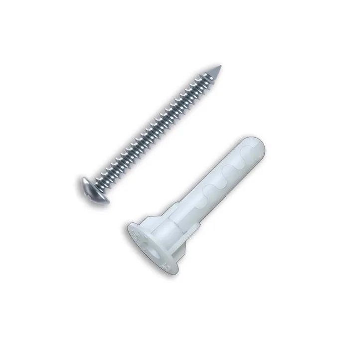 Toggler 5/16 in. D X 1-5/8 in. L Plastic Flat Head Drywall Anchors 6 pc
