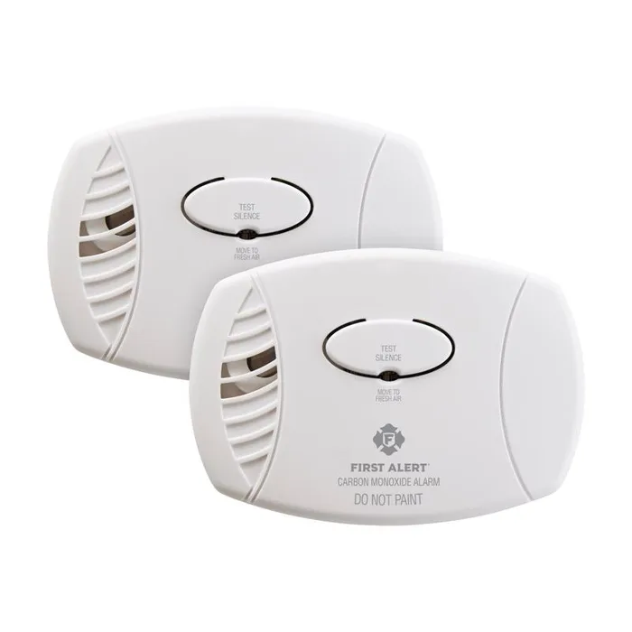 First Alert Battery-Powered Electrochemical Carbon Monoxide Detector (Pack of 2)
