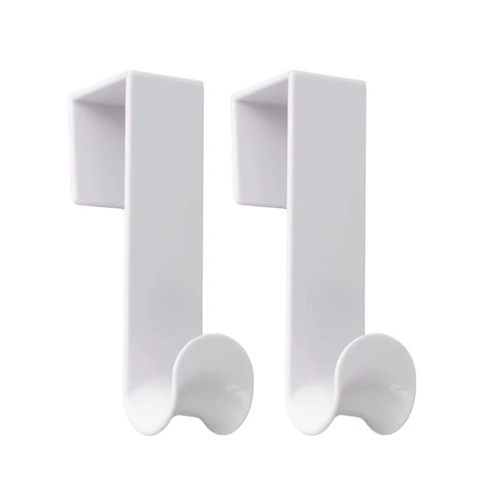 Zenna Home Plastic Over the Door Hook 2 pk