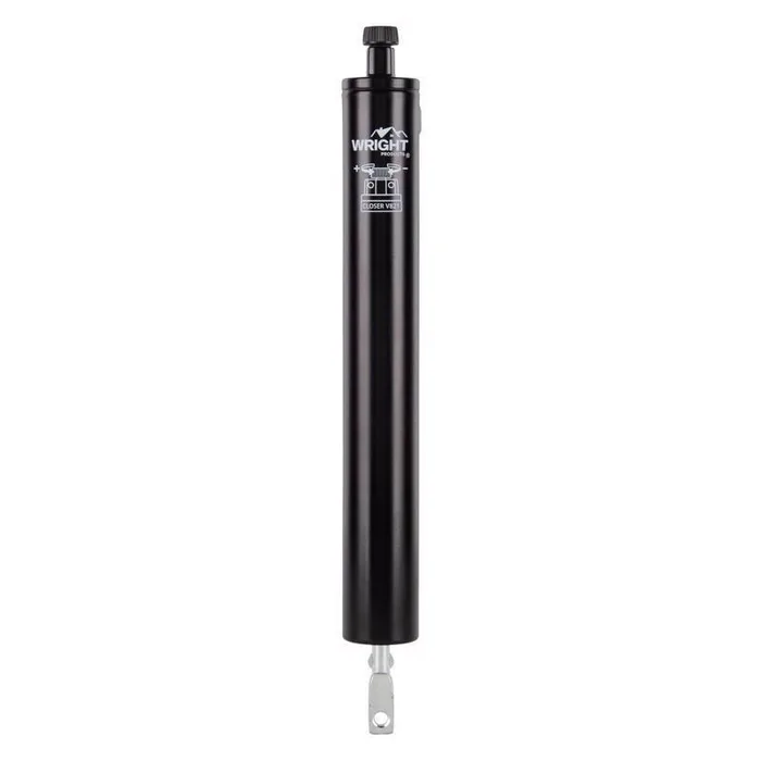 Wright Products Black Aluminum Pneumatic Door Closer