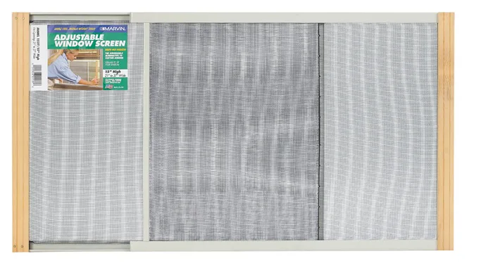 Frost King WB Marvin 21 37 in. W in. Steel Adjustable Window Screen (Pack of 6)