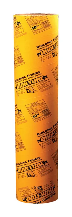 Quikrete Quik-Tube Steel Concrete Building Form Tube 4 ft. L X 10 in. D (Pack of 4)