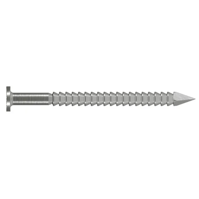Simpson Strong-Tie 8D 2-1/2 in. Siding Stainless Steel Nail Checkered Head 1 lb