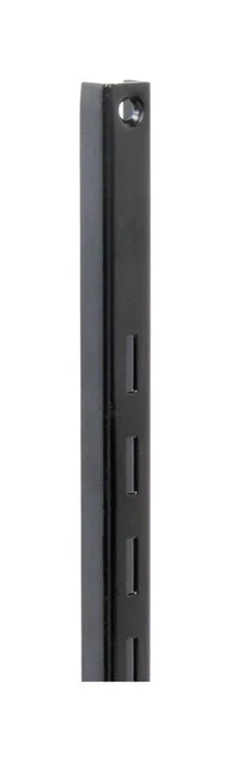 Knape & Vogt Black Steel Regular Duty Bracket 16 Ga. 24 in. L (Pack of 10)