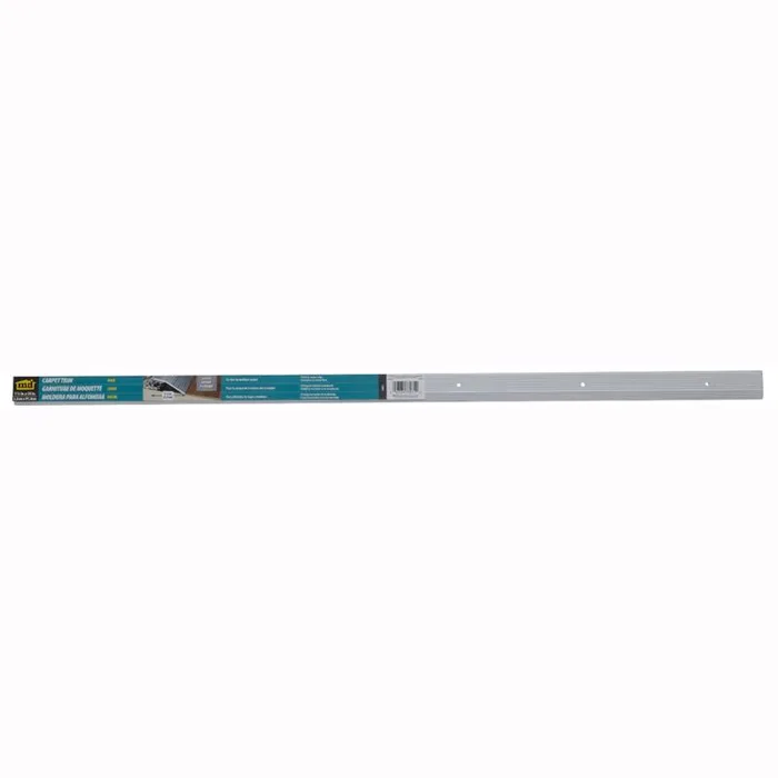 M-D Building Products 0.3 in. H X 1.38 in. W X 36 in. L Prefinished Silver Aluminum Carpet Trim