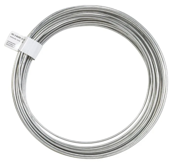 HILLMAN 50 ft. L Aluminum 9 Ga. Clothesline Wire (Pack of 12)