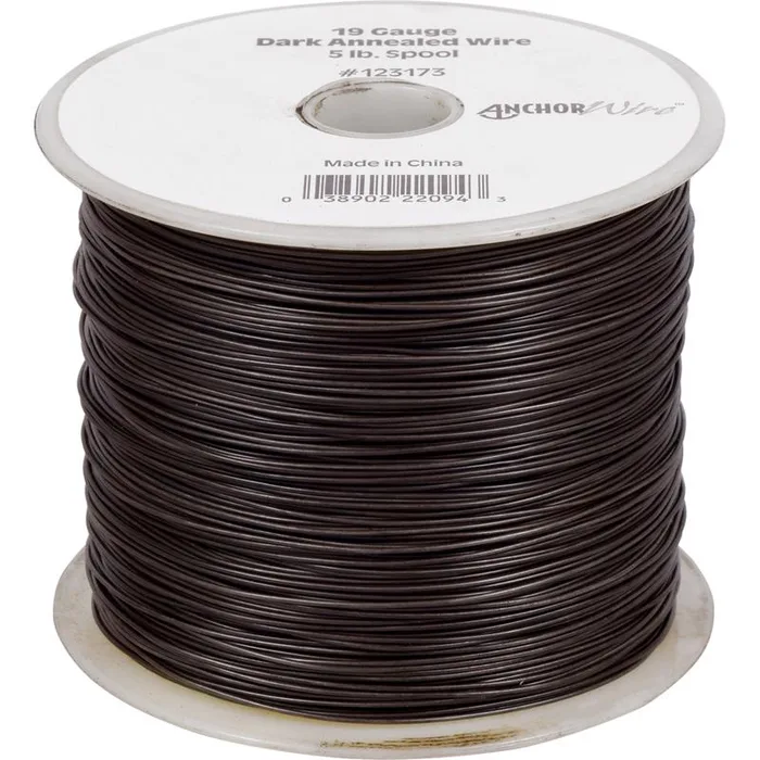 HILLMAN 1540 ft. L Black Annealed Steel 20 Ga. Mechanics Wire