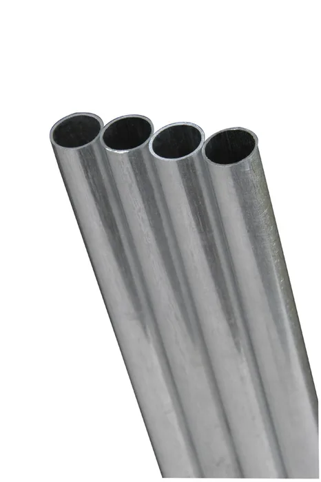 K&S 1/16 in. D X 12 in. L Round Aluminum Tube