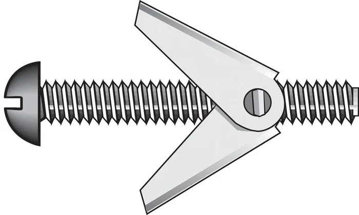 HILLMAN Fas-N- Tite 1/8 in. D X 3 in. L Truss Zinc-Plated Steel Toggle Bolt 1 pk