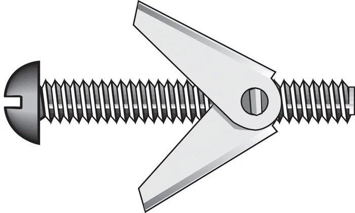 HILLMAN Fas-N- Tite 3/16 in. D X 3 in. L Round Zinc-Plated Steel Toggle Bolt 1 pk