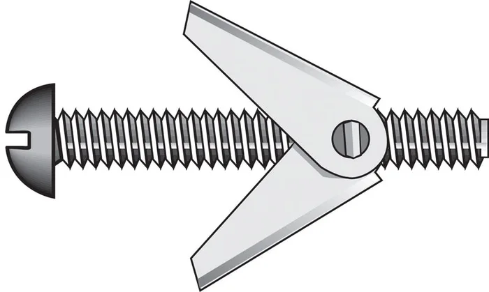 HILLMAN Fas-N- Tite 3/16 in. D X 4 in. L Round Zinc-Plated Steel Toggle Bolt 1 pk