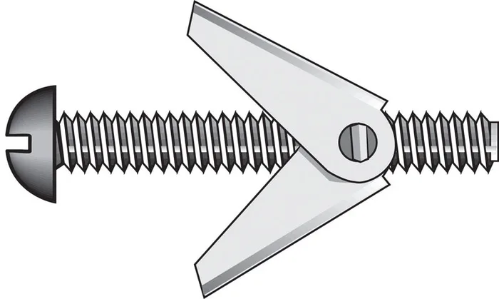 HILLMAN Fas-N- Tite 1/4 in. D X 4 in. L Round Steel Toggle Bolt 1 pk