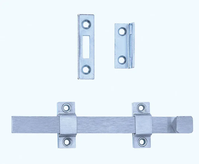 Tell Satin Chrome Steel Surface Bolt