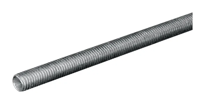 SteelWorks 7/16 in. D X 24 in. L Low Carbon Steel Threaded Rod (Pack of 5)