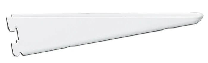 Knape & Vogt White Steel Bracket 16 Ga. 9 in. L 225 lb (Pack of 10)